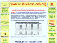 Tablet Screenshot of nosuccessions.org